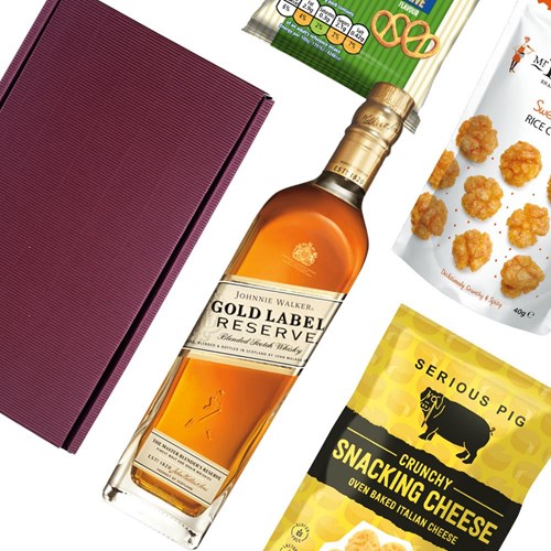 Johnnie Walker Gold Label Nibbles Hamper